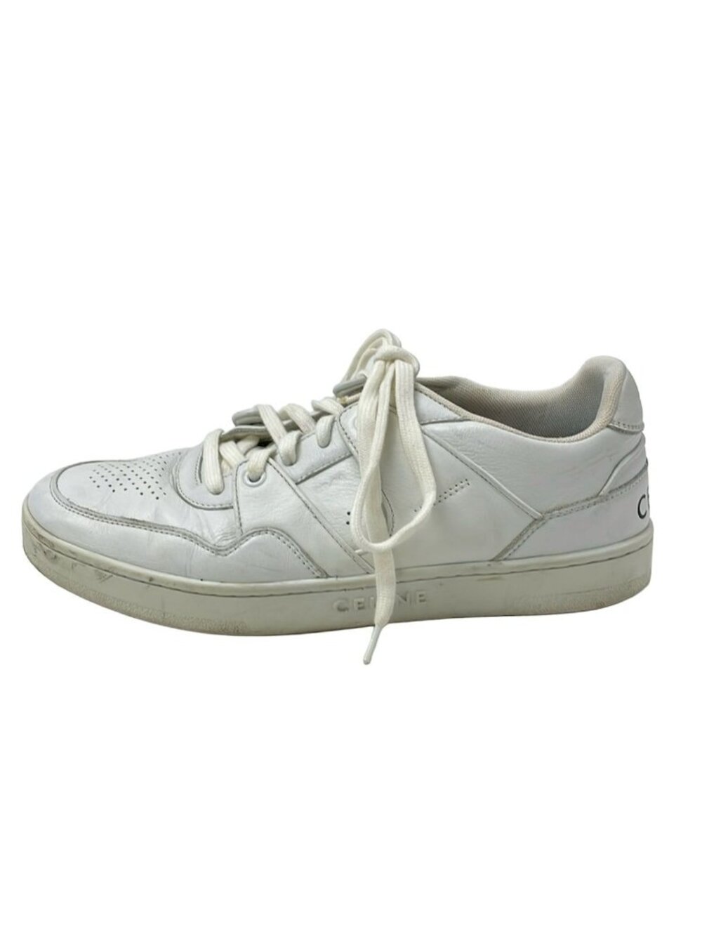 Celine Sneakers 40 White Leather